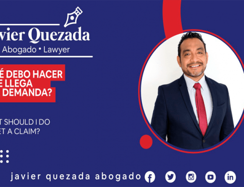 ¿Qué hacer cuando recibes una demanda?